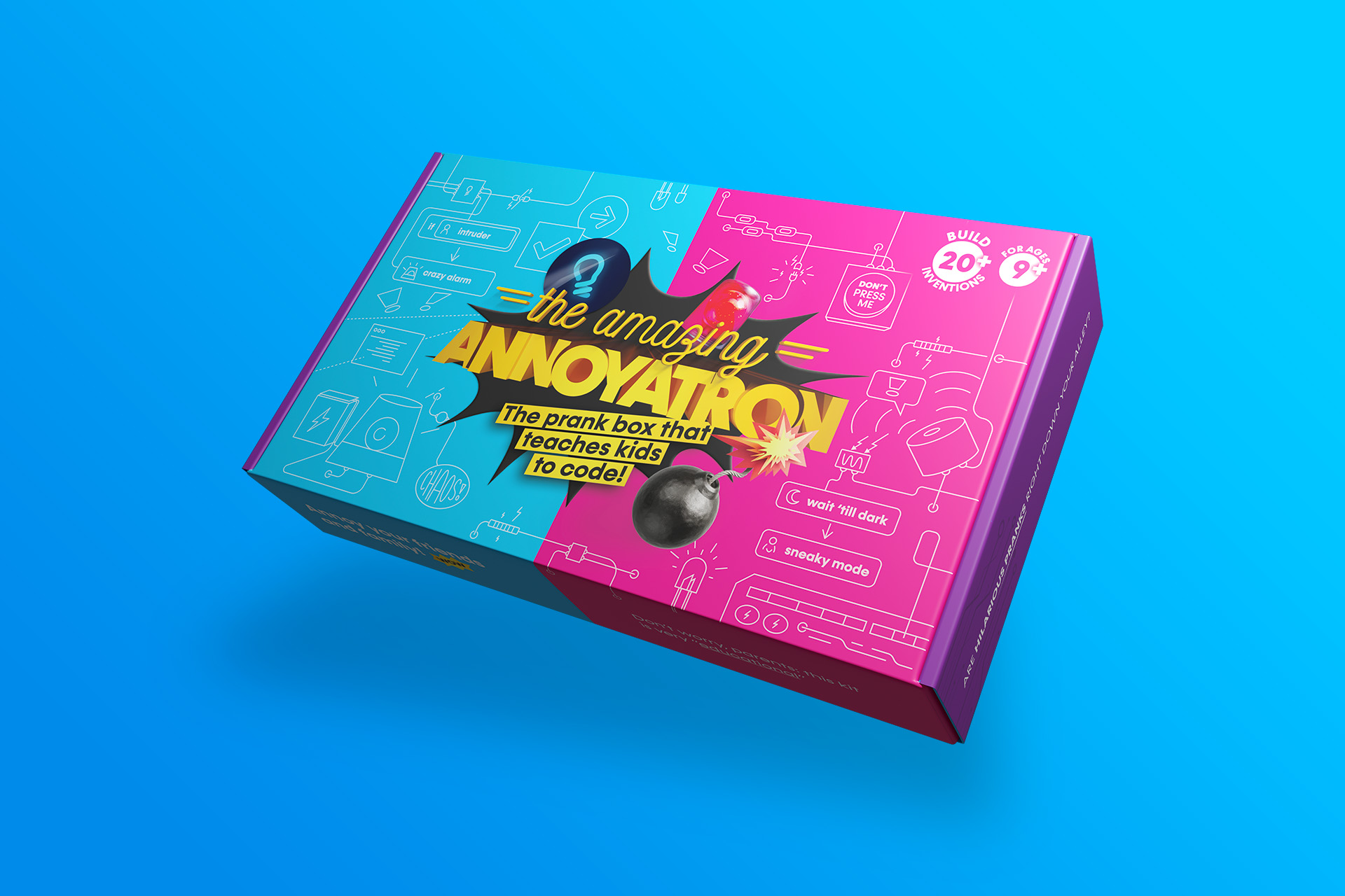 Coding for Creative Kids 6 Annoyatron Blue Gradient Ar 3 2
